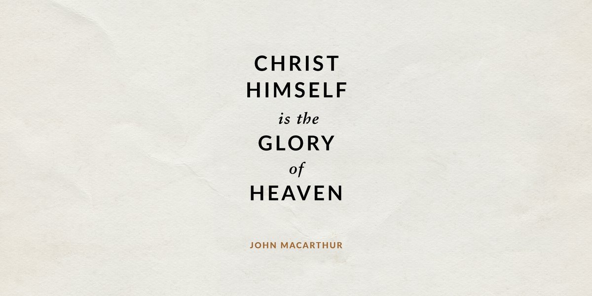 Christ is urging us to fix our hearts on heaven. Heaven is His realm. He has gone there to prepare a place for us. That truth is what makes heaven so precious for the Christian. 

Join us tomorrow via livestream for John MacArthur’s memorial service.