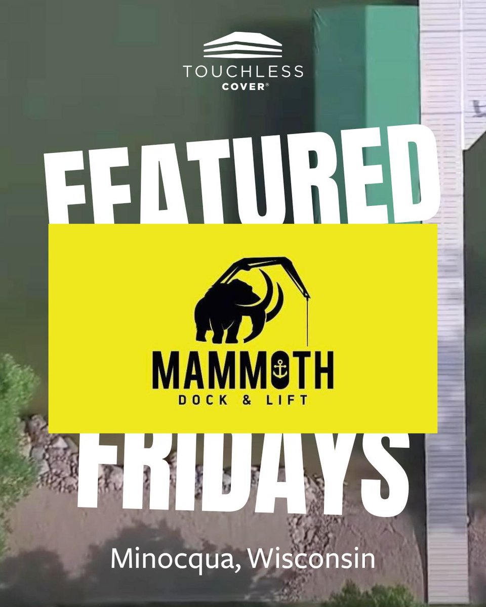 touchless_cover's tweet photo. Mammoth Dock & Lift LLC is your trusted provider of premium dock and lift solutions throughout Wisconsin.
#TouchlessCover #Florida #Boating #Boaters #AutomaticCover #BoatCover #BoatLifestyle #FeaturedFridays https://t.co/lOrZXzDKnv