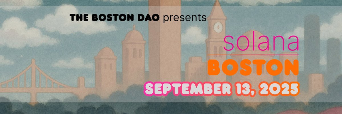 Get ready Boston! Key builders, investors, and founders in Solana are taking the stage at Solana Boston this September.

Here’s a preview of who will be on stage, including NEW unannounced companies! 👇📽️
