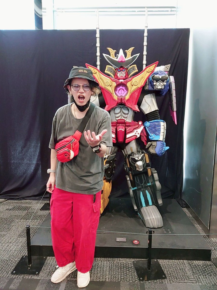 全スーパー戦隊展最高でした！
オートスライダーのホンモノ見れたのがアツかった🔥
#全スーパー戦隊展