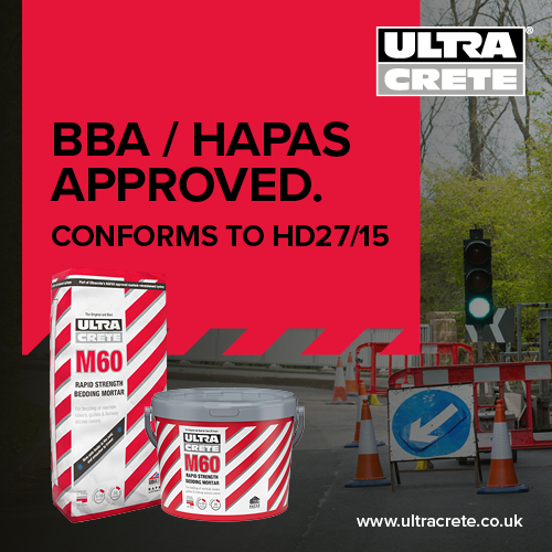 Ultracrete_UK's tweet image. Did you know UltraCrete M60 bedding mortar has been HAPAS Approved since 2005? That’s 20 years of delivering permanent, first-time repairs that stand the test of time. 💪

🌐 hubs.ly/Q03CKDNW0 

#UltraCrete #M60Mortar #HAPASApproved #PermanentRepairs #HighwayMaintenance