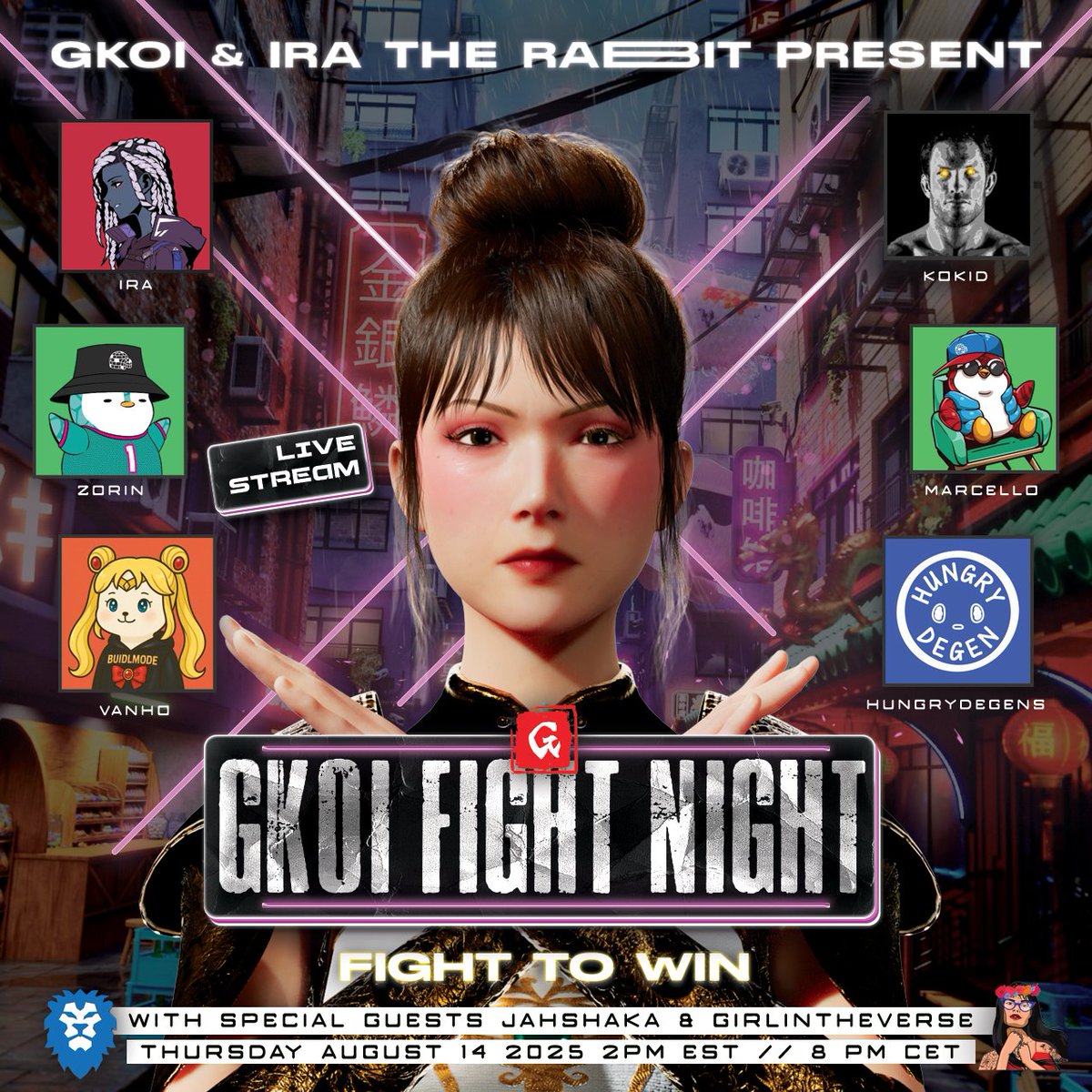 GM Warriors⚔️ The first NFTArena Livestreams are a wrap &amp; the Prizes have Landed🎉

🏆Levite won the Beanz
🏆Sarai won the Elemental

Legends are Rising! Join us every Thursday 2PM EST with <a href="/IRA_therabbit/">IRA⛩️⚡️</a> <a href="/girl_intheverse/">GIRL in the VERSE | Melina 🎙️</a> &amp; <a href="/kokid951/">NFT kid “Keith Berry”</a> to Win Big🔥

⛩️Follow <a href="/gkoi0x/">GKOI</a> #GKOI #NFTArena