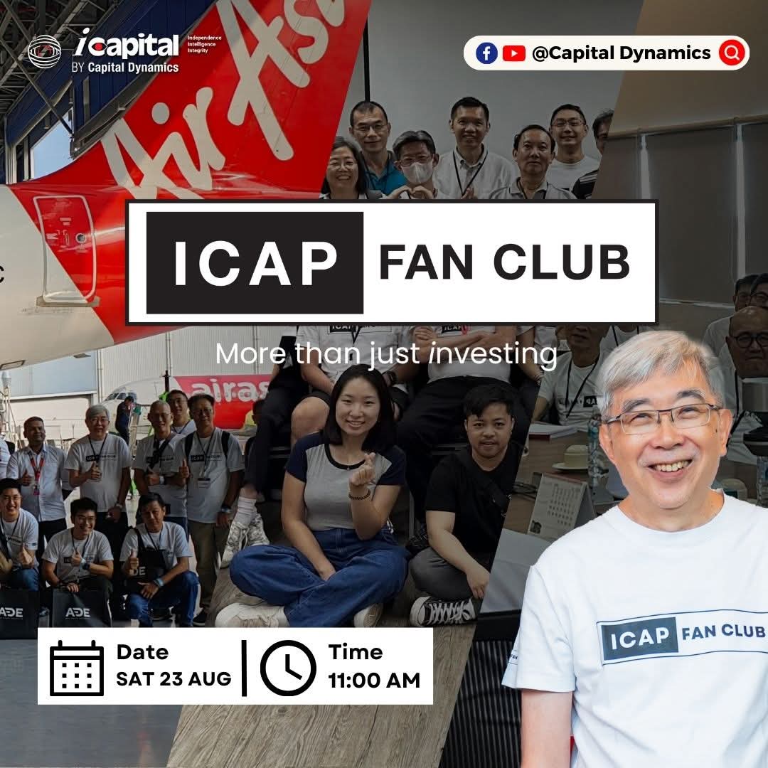 CAPITALDYNAMICS's tweet image. Why is a listed company having a fan club? More than just investing. Don't miss out on this Saturday's video with Teng Boo to understand what that phrase means.​

FB: facebook.com/capitaldynamic…
YT: youtube.com/@CapitalDynami…