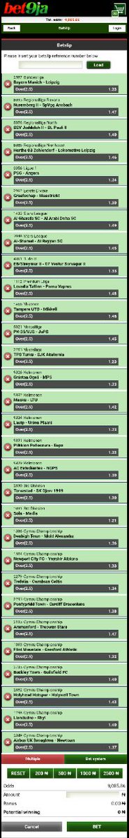 TheLockTips's tweet image. 15odds 👉3BX26RN🔞
9000odds👉3BVK75B🔞

Bet9ja Registration 

shorturl.at/bmtMQ

Telegram👉 bit.ly/2VUzX11

#Bet9jacode