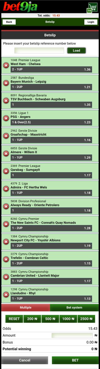 TheLockTips's tweet image. 15odds 👉3BX26RN🔞
9000odds👉3BVK75B🔞

Bet9ja Registration 

shorturl.at/bmtMQ

Telegram👉 bit.ly/2VUzX11

#Bet9jacode