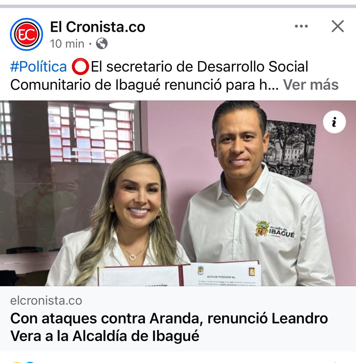 Leandro deja el #show que el doble discurso y falta de lealtad con la ciudad, con <a href="/johanaaranda_/">Johana Aranda</a> y hasta con <a href="/AndresHurtadoL/">Andrés Hurtado 🇱🇹</a>  lo tenían por fuera.