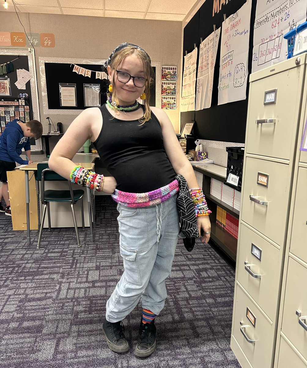 Fit Friday 👏🏽 I love how much she loves to express herself through her outfits every day. 💕