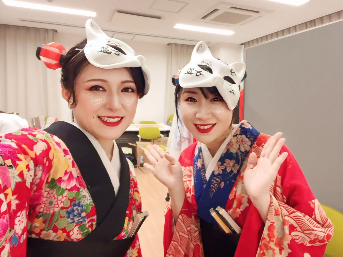 chiaki_h96's tweet photo. 今日も明日も盆女三昧🙌
楽しかった✨✨
#巫女縁日
#bonjo #盆女
#盆踊りパフォーマー https://t.co/l6cmjwjT2a