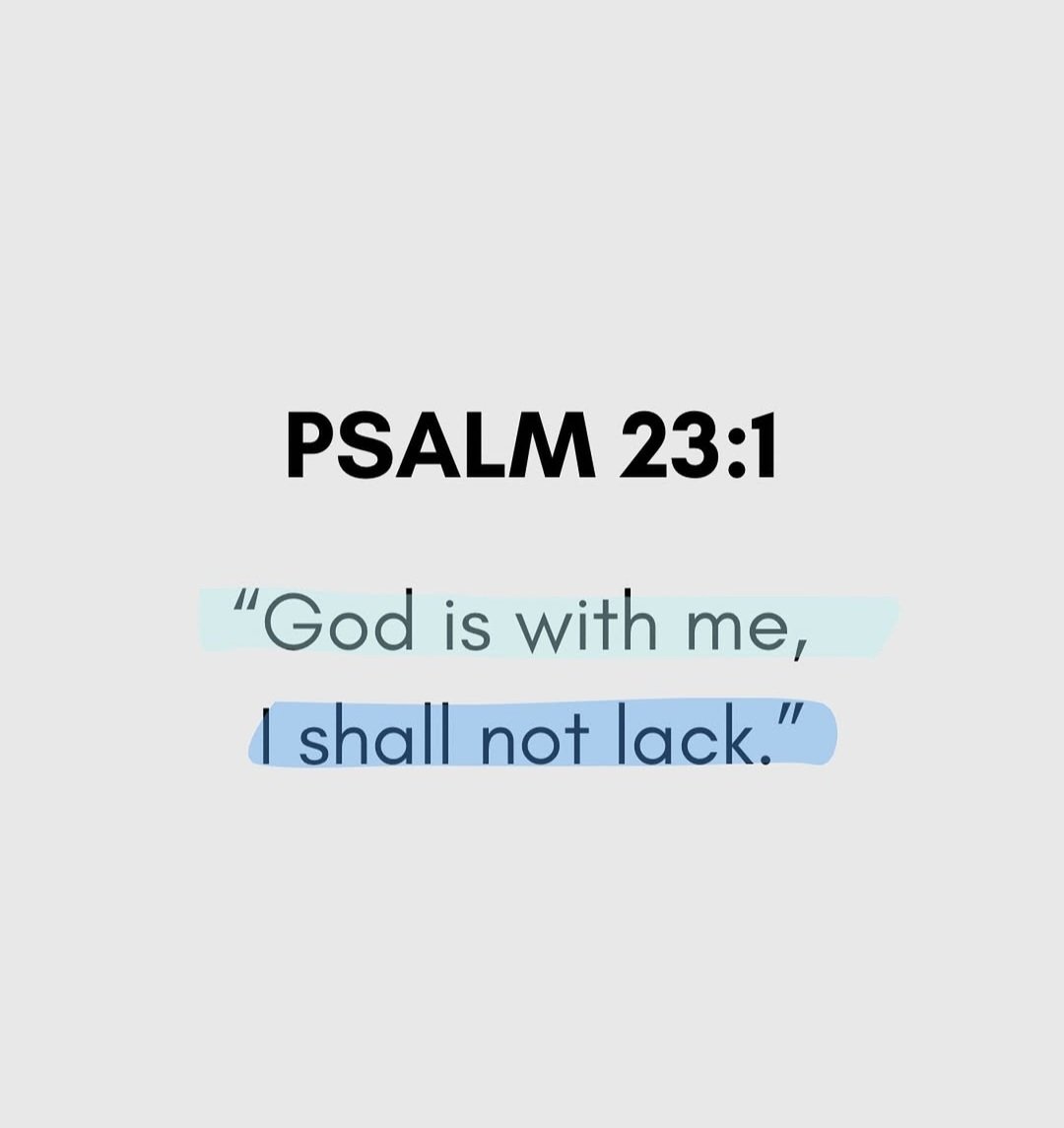 Psalm 23:1