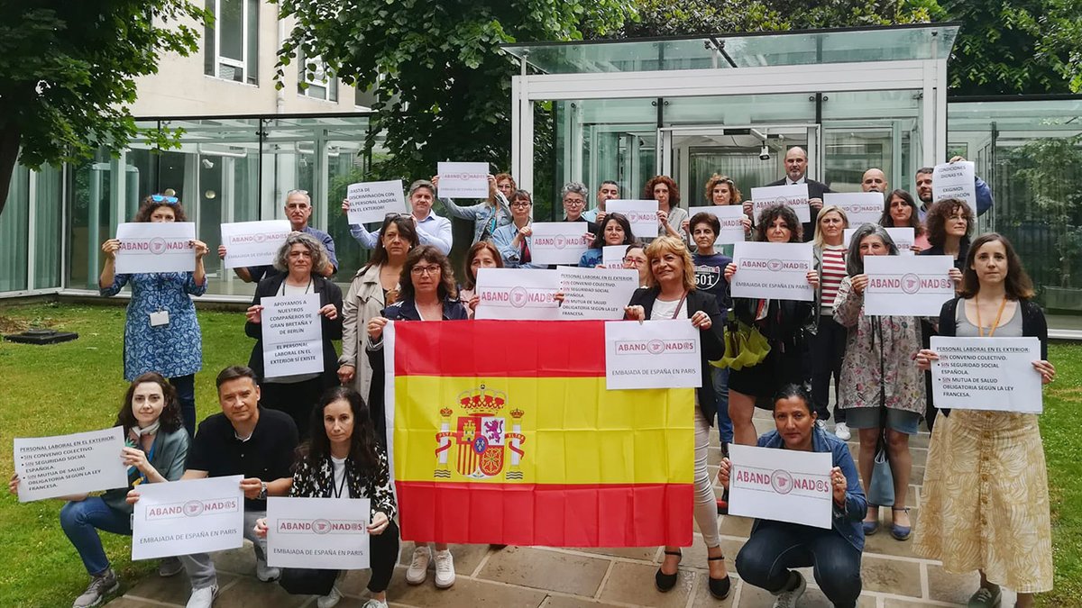 📢 Avance importante para el personal laboral en el exterior (#PLEX).
El personal laboral de la red consular en la UE, EEE, Suiza y Reino Unido podrá recuperar la opción de pertenecer al sistema de #SeguridadSocial española, 
🔗 acortar.link/bEXvTs
#Crónicasdelaemigración