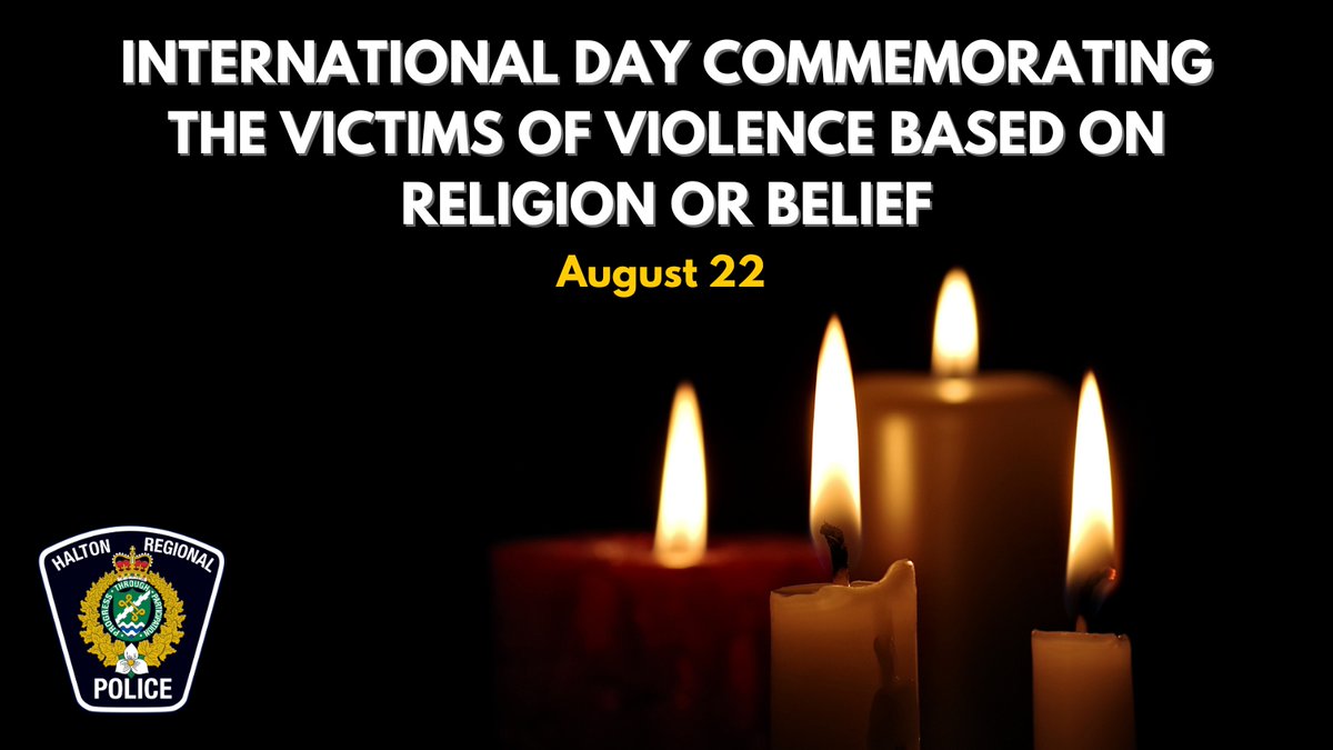 HRPS_Comm's tweet image. Today, and every day, we stand in solidarity with those who have been victimized on the basis of their religion or beliefs, and continue to honour those who have lost their lives in Canada and worldwide.

#NoHateInHalton