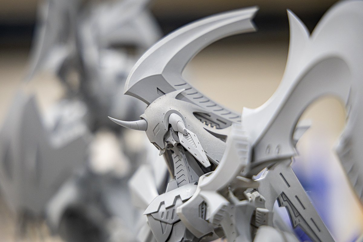 Voldox -ボルドックス
今回の展示で、MH青騎士に当たるGTMヴォルドックスを見ました。予想以上に左右に伸びたラインとボリュームが優雅で、まるでアウゲやファントムを彷彿とさせました。
#fss_jp