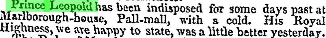 The Times, 15 May 1829.