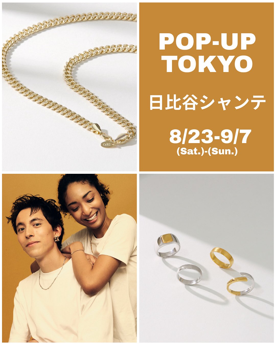 アクセサリー o.k.i NECKLACE – O→KI
