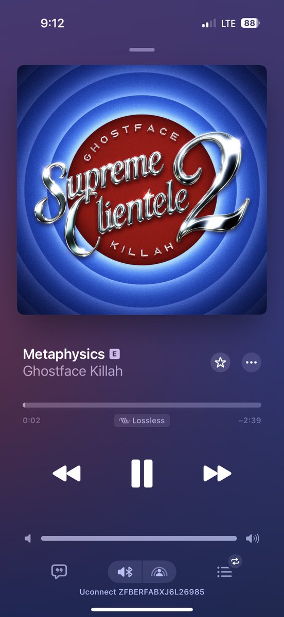 Ghostface’s Supreme Clientele 2 is such a Ghost album in the best way…There’s skits, Ghost of course with the rhymes, the music is dope, guest appearances that make sense… 4 out of 5 album for me