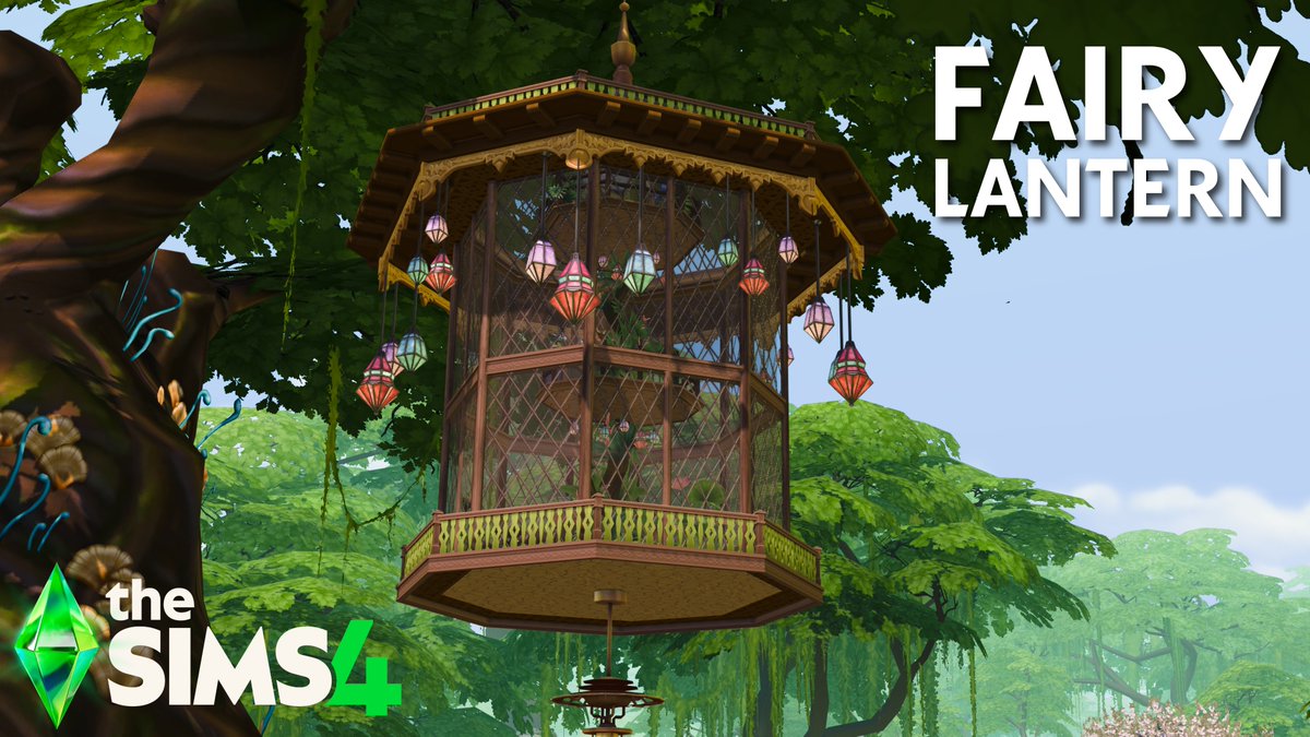 🧚✨ Welcome to the magic!
For my Unique Starter Series, I created a Fairy Lantern Starter Home – a glowing lantern hanging in an enchanted tree. Inside, it has everything a little fairy needs to begin their #Sims4 journey. 🌙🏮

👉 Watch here: youtu.be/zdnSCO160Qo
