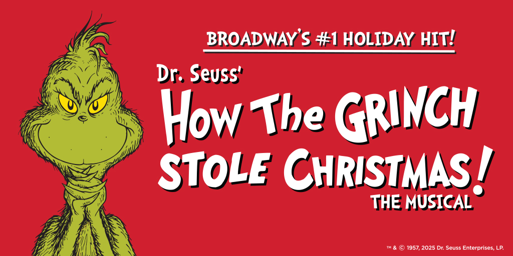 ON SALE NOW 🎟 Celebrate the holidays with The Grinch. Dr. Seuss' How The Grinch Stole Christmas! The Musical live for 8 performances on The Siskinds LLP Stage at Canada Life! The perfect 80-minute bedtime story 🎄❤

🗓 November 18th - 23rd
🎟 bit.ly/4oJN01f