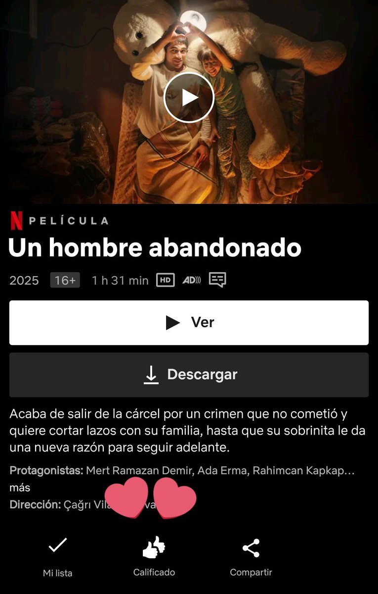 La película es hermosa 😍 se ganó el doble like 👍🏻👍🏻 Baran Y Lidya se han robado mi corazón y todas mis lágrimas 🥹 
PD: Una visionaria la pequeña Lidya 🤭 
#MertRamazanDemir #MetrukAdam