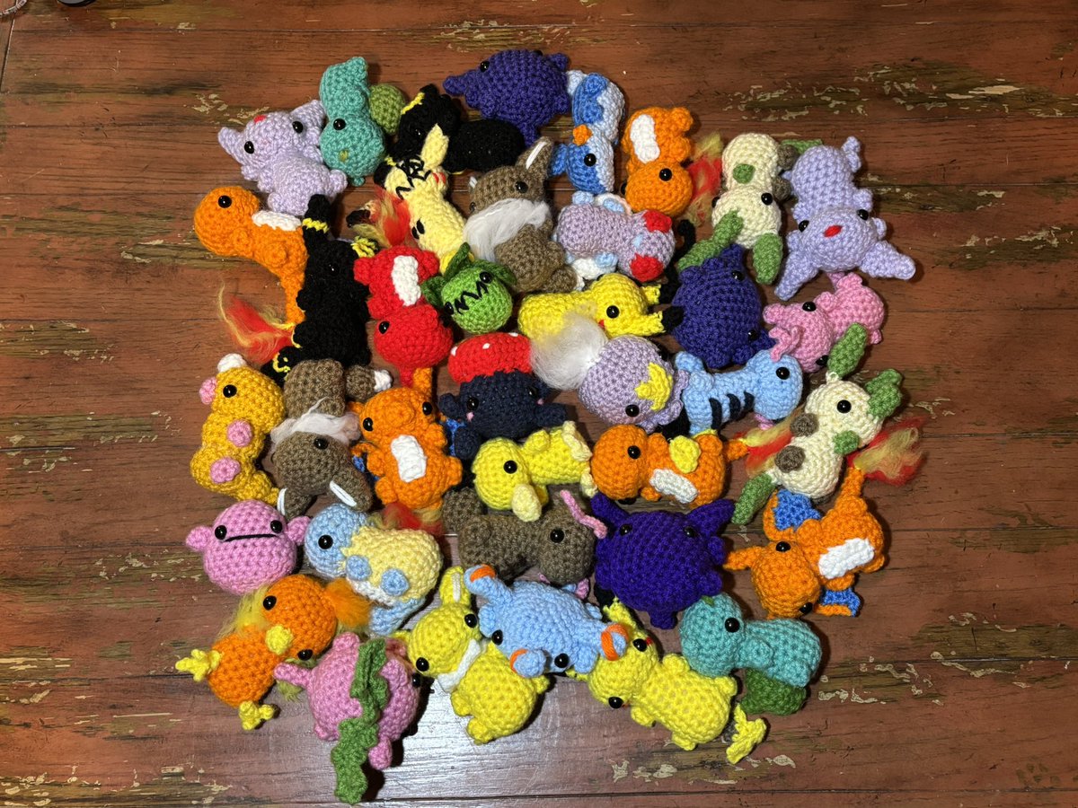 toriestangles's tweet image. #Pokemon #fanart #crochet