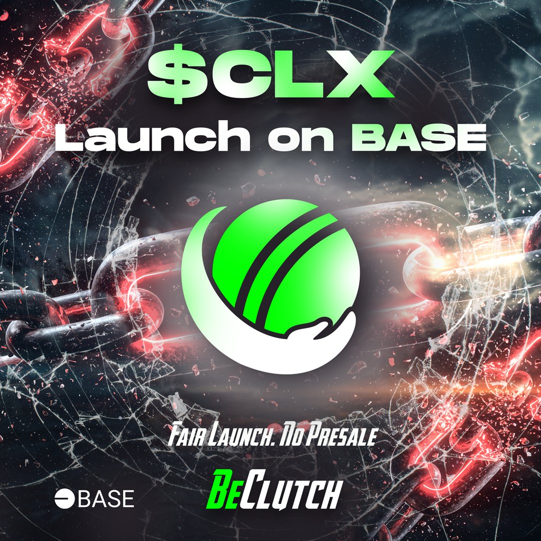 Ballies (@balliesuniverse) on Twitter photo $CLX doesn’t bend under sell pressure.
No presale. No hidden airdrops.
We’re giving 5 lucky winners a guaranteed TGE purchase price — no matter where the market goes after 24h.
10x? You’ll still buy 10x cheaper.
Follow, like, RT. Winners will be announced soon.
(Cap applies — $CLX doesn’t bend under sell pressure.
No presale. No hidden airdrops.
We’re giving 5 lucky winners a guaranteed TGE purchase price — no matter where the market goes after 24h.
10x? You’ll still buy 10x cheaper.
Follow, like, RT. Winners will be announced soon.
(Cap applies —