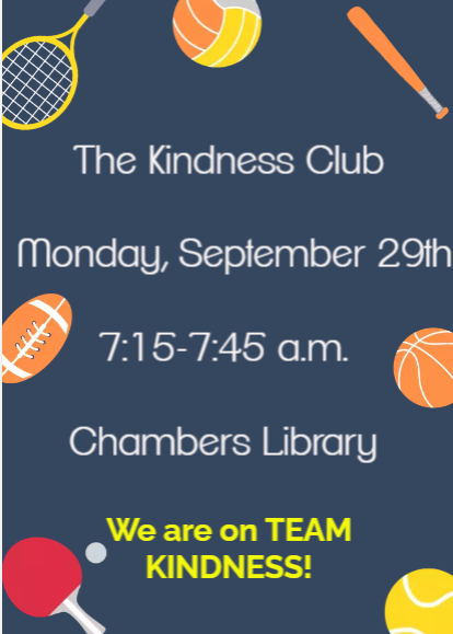 Save the date, Chambers Chargers!!! ⚽️🏀🏈We are on #TeamKindness! #OneTeamOneGoal <a href="/zysolis/">Zansia Solis</a> <a href="/MontgomeryErik/">Jason Montgomery</a>