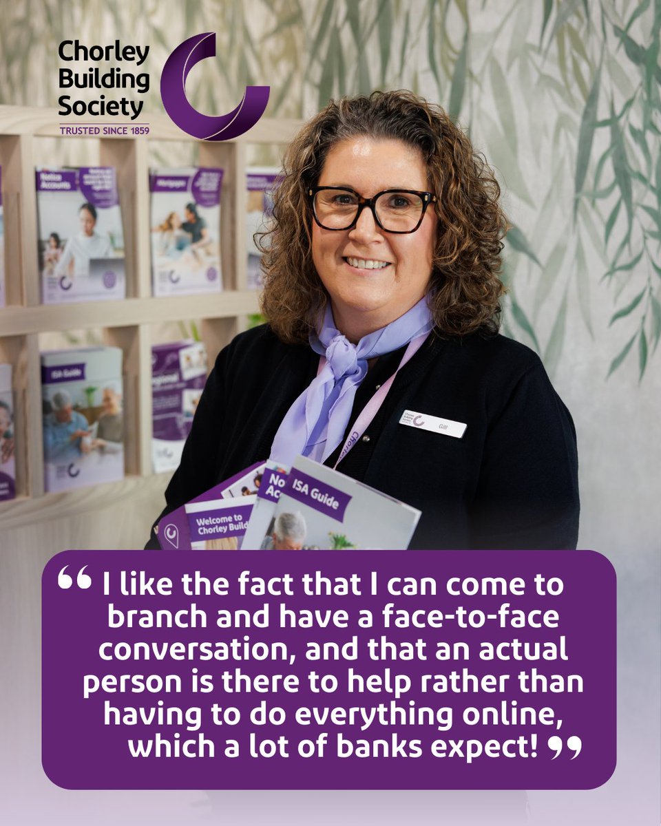 We know that having our branches and advisors available, is very important to you.

It's fantastic to see feedback like this from one of our savings Members, about the service they received at our High Street Branch.

#FeedbackFriday #CustomerService  #Chorley