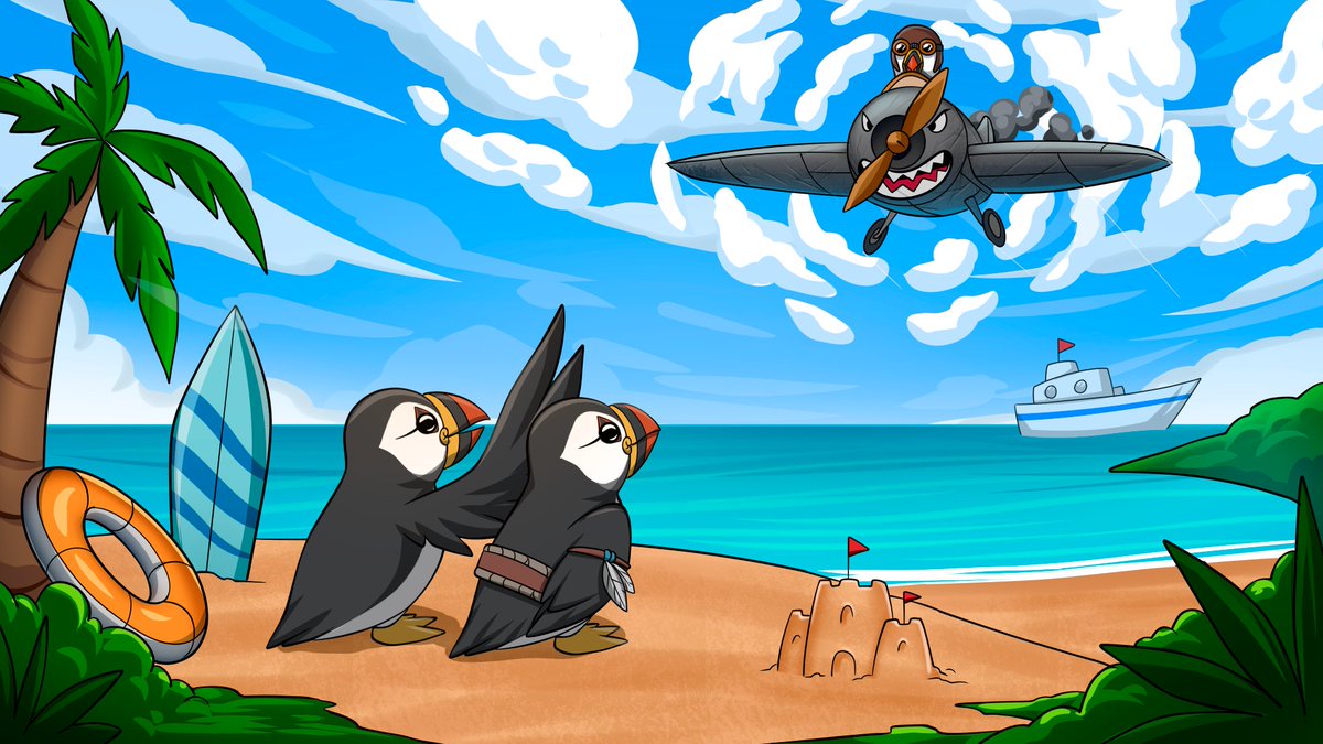 Puffins (@ppuffins) on Twitter photo They’re not here to play in the sandbox
They came to see who’s bold enough to fly. Are you? They’re not here to play in the sandbox
They came to see who’s bold enough to fly. Are you?