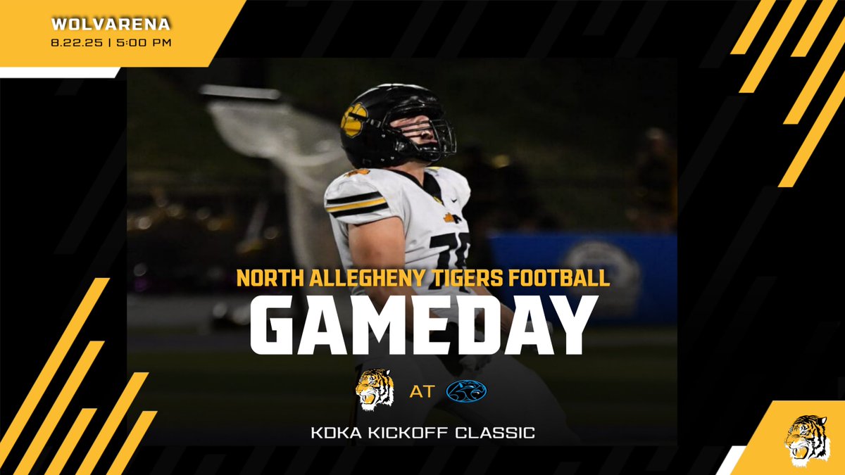 The North Allegheny Sports Network has live coverage of Football as <a href="/nafootball_tfl/">NA Football T4L</a> takes on Woodland Hills in the KDKA Kickoff Classic at 5 pm! Pregame show begins at 4:40 pm!

🎙️ - Randy Gore and <a href="/jon_spina20/">Jon Spina</a> have the call!

📹 - <a href="/JaredTBarton/">Jared Barton</a> will be patrolling the sidelines