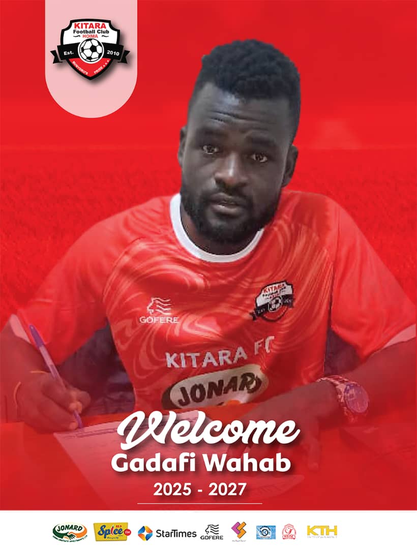 Yangmc5's tweet image. How do you rate Kitara FC transfers so far with experienced midfielder Gadafi Wahab joining the likes of Murushid Juuko, Eddy Ssebandeke, Isa Lumu, Sadiq Ssekyembe, Henry Musisi, Amir Kakomo as new signings for the Loyals.