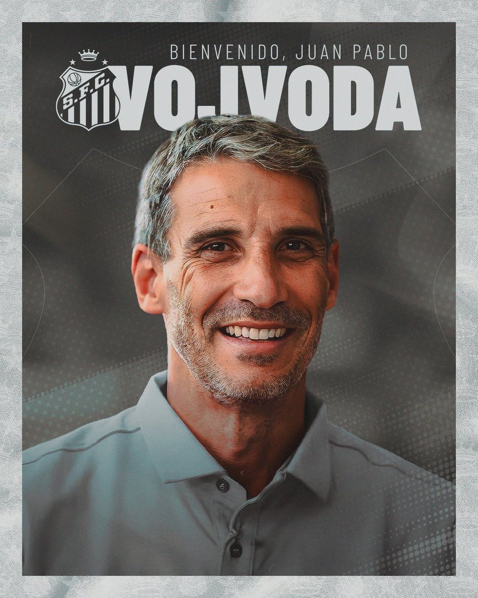 Juan Pablo Vojvoda é o novo técnico do Santos FC santosfc.com.br/juan-pablo-voj…