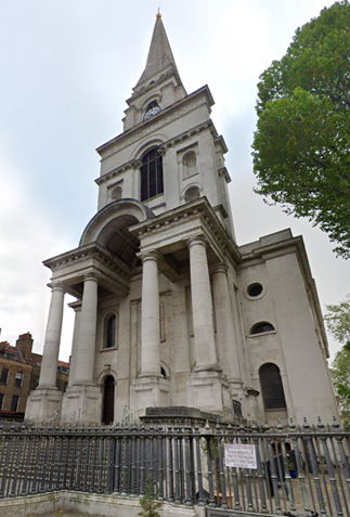 TonEngels's tweet photo. @mongsley Certainly not in perspective but worth watching. Partly because of the beautiful church building. 1896 en may 2023! A good century later. #FournierStreet #ChristChurchSpitalfields #London https://t.co/GHoxkWOfSv