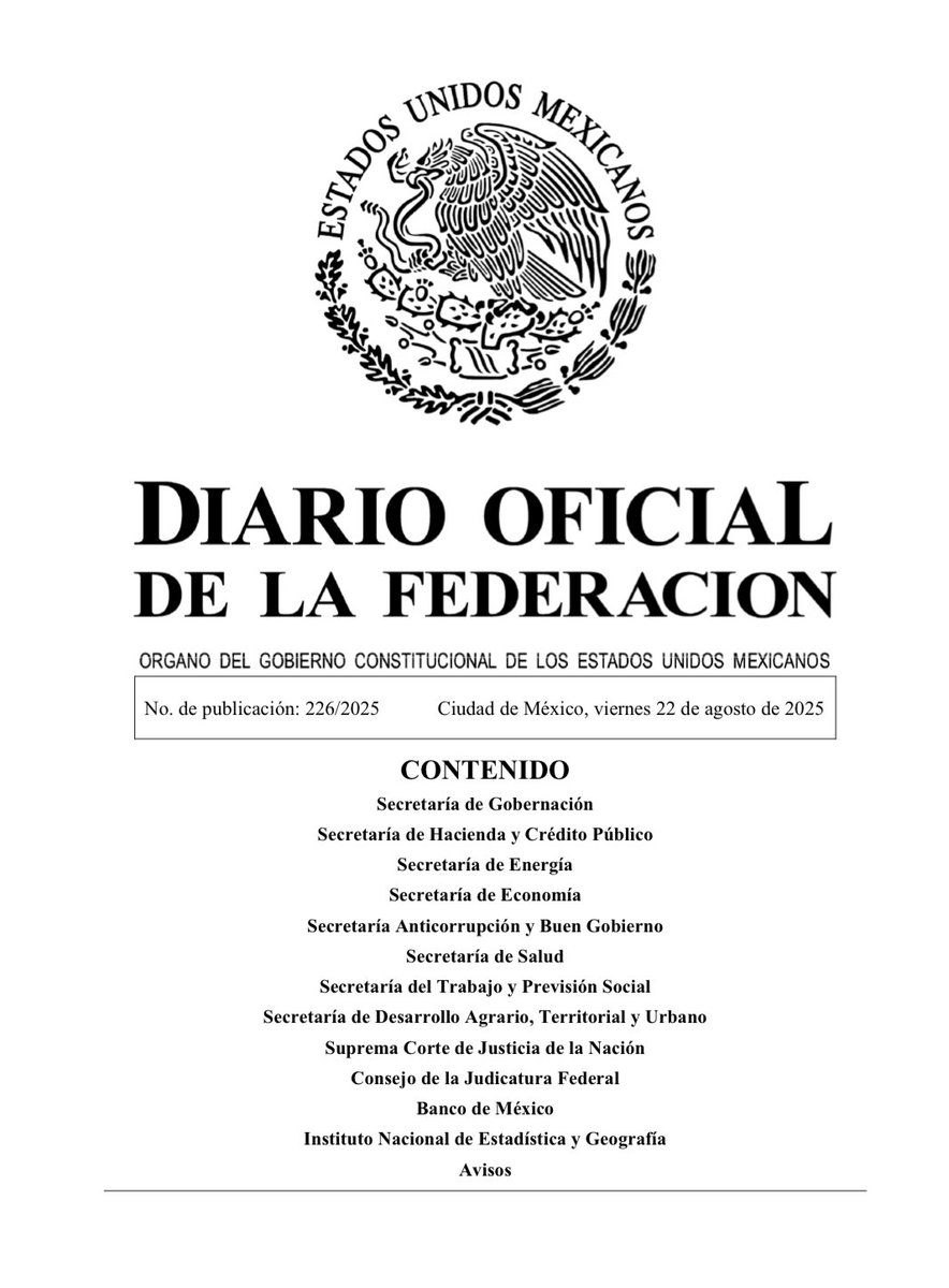 Orden Jurídico Nacional tweet media
