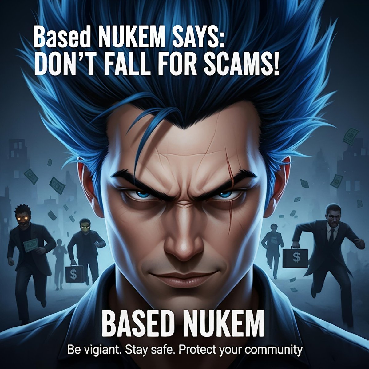 This is a public service announcement. If you're a scammer, RUN. My relentless vigilante force is on your trail. 🫵😎💙☢️

#Crypto #Security #Base #NUKEM