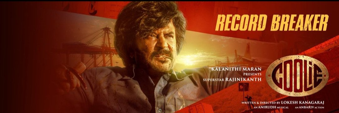 naren narayanan (@ctopics51326) on Twitter photo #Coolie 8 days worldwide box office
Collection 👇👇👇
TN-124.5cr
AP/TG -65cr
KL-23.1cr
KA-38.6cr
ROI-37.1
OS-167cr/ $19.2M
Total- 455cr
NOTE: 3rd 450cr for superstar <a href="/rajinikanth/">Rajinikanth</a> 🔥🔥🔥🔥. Now Coolie is heading towards the 500-crore mark🔥🔥🔥. <a href="/sunpictures/">Sun Pictures</a>
<a href="/Dir_Lokesh/">Lokesh Kanagaraj</a> #Coolie 8 days worldwide box office
Collection 👇👇👇
TN-124.5cr
AP/TG -65cr
KL-23.1cr
KA-38.6cr
ROI-37.1
OS-167cr/ $19.2M
Total- 455cr
NOTE: 3rd 450cr for superstar <a href="/rajinikanth/">Rajinikanth</a> 🔥🔥🔥🔥. Now Coolie is heading towards the 500-crore mark🔥🔥🔥. <a href="/sunpictures/">Sun Pictures</a>
<a href="/Dir_Lokesh/">Lokesh Kanagaraj</a>