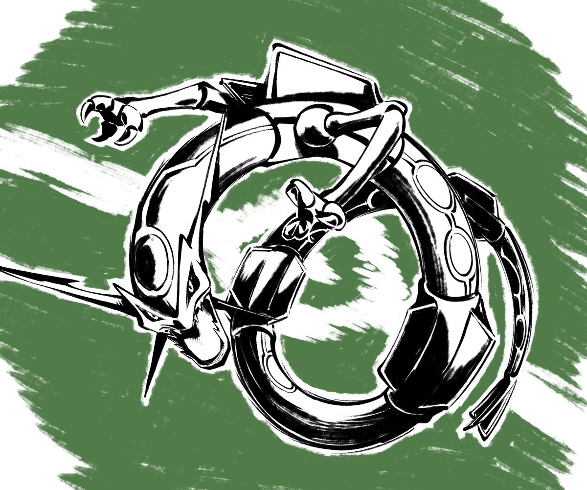 Ericyan97's tweet photo. #Pokemon #rayquaza
Sketch request https://t.co/xNAKvAQek5