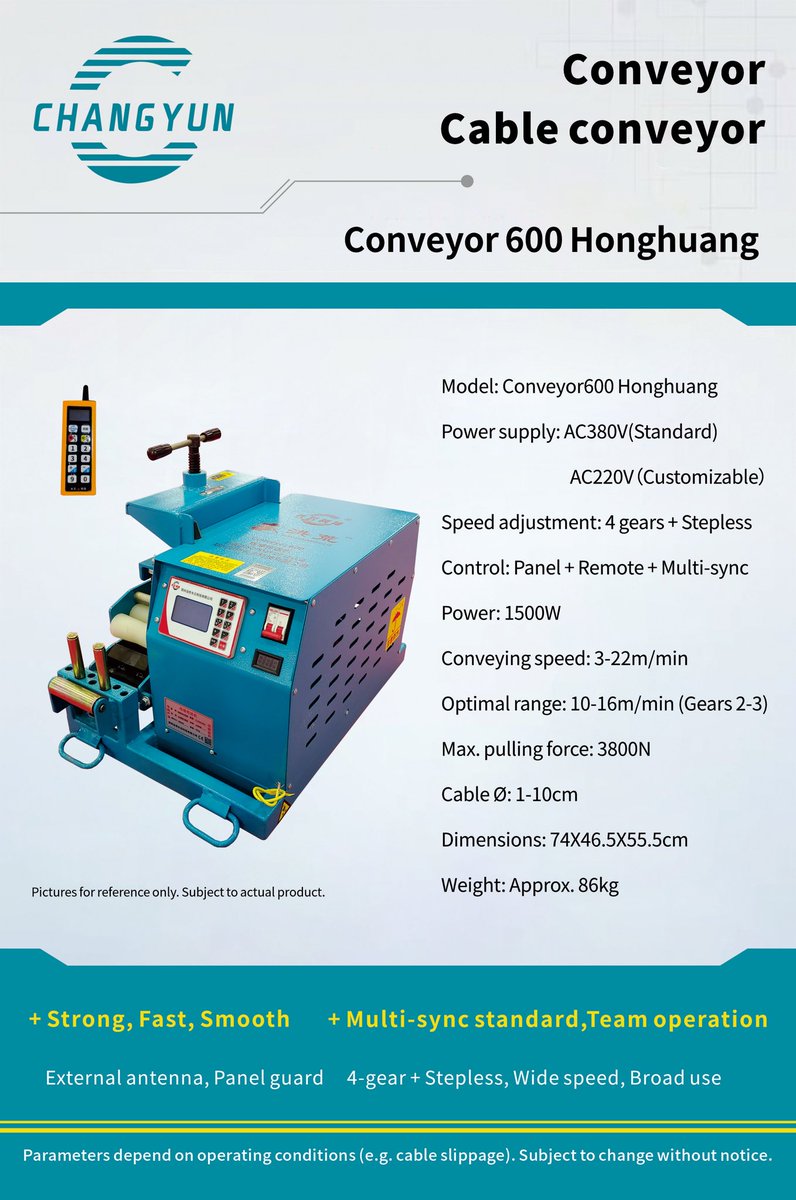 changyunhaley's tweet image. Cablepusher.com #cablelaying #cablepulling #cablelayer #cableconveyor #cablepusher