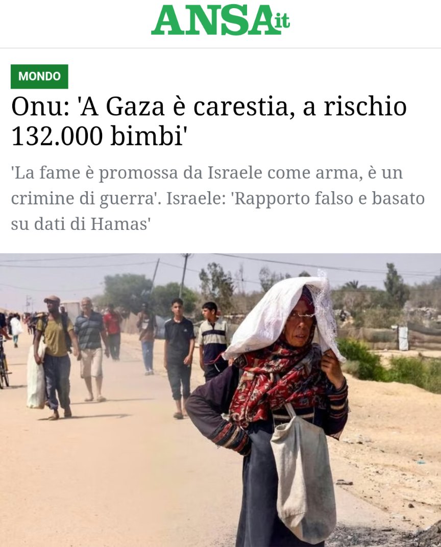 Almeno un quarto della popolazione di Gaza, circa mezzo milione di persone, rischia di morire di fame. L’allarme è stato lanciato dall’Ipc delle Nazioni Unite, che ha dichiarato lo stato di carestia a Gaza, la prima in Medio Oriente. Una carestia che è il risultato apocalittico