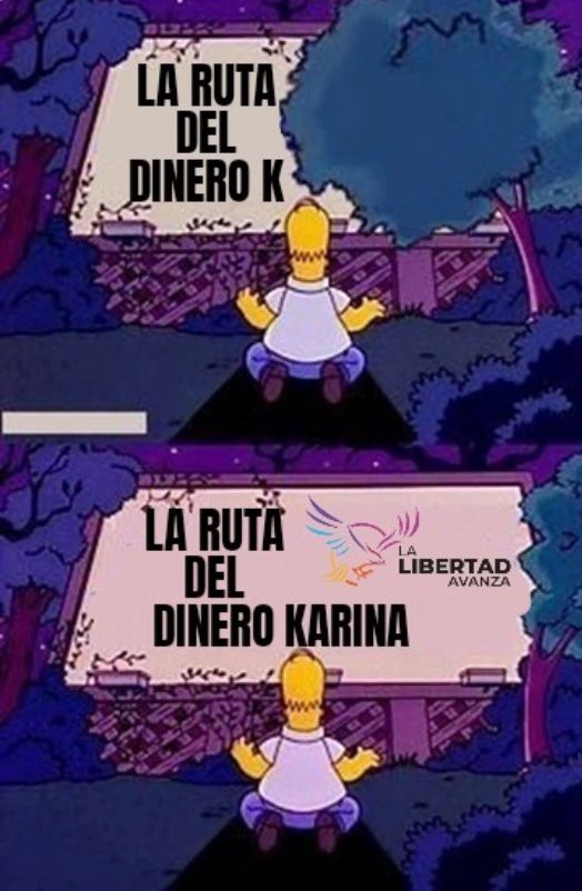 Mi posteo kuka del día.
Ahora quiero ver a Lanata haciendo especiales de investigación sobre la ruta del dinero Karina