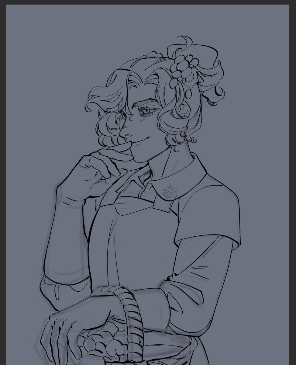 faedanse's tweet image. He's pretty. (wip🍇)

 #blacksapphirecookie #crk #cookierunkingdom