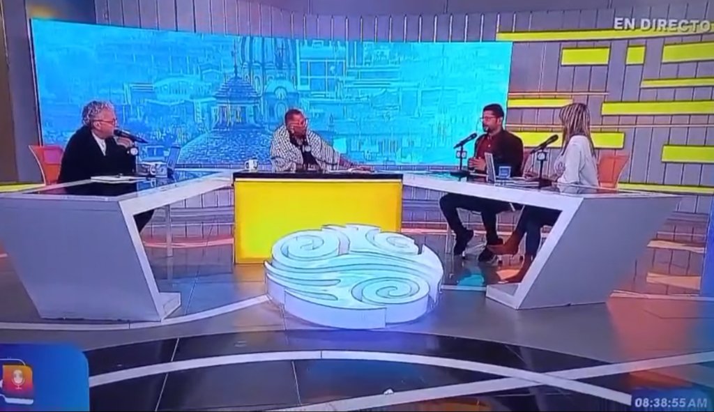 RobayoChristian's tweet photo. Hoy en el calentado de @RTVCnoticias en entrevista sobre la denuncia radicada en la Comisión de Investigaciones y Acusaciones de la Cámara de Representantes contra el magistrado Ibáñez,  posible abuso de autoridad. Parece es ser vocero de la #oposición frenando la ley #Pensional https://t.co/qSNPFOCQCI