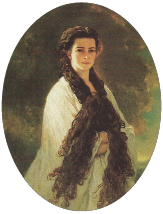 Empress Elisabeth of Austria had famously long hair. She was so concerned about hair loss, she had her maids count how many hairs became tangled in her hairbrush each day.