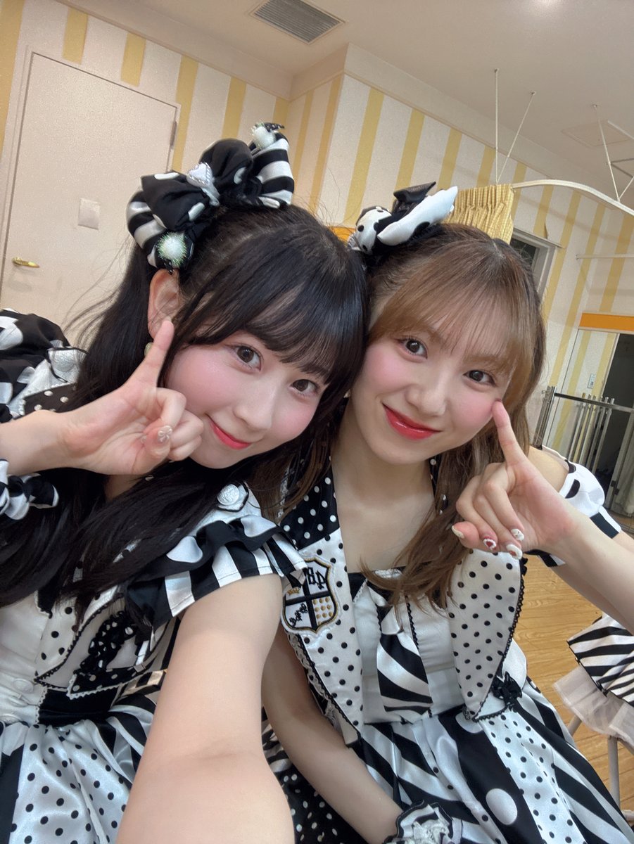 Inoueruka_48's tweet photo. #シアターの女神 公演
ありがとうございました〜👼🏻
まやちゃん最後のKII公演🥲🥲🥲
この公演で沢山目が合う瞬間が多くて嬉しかったなあ.......𝑩𝑰𝑮 𝑳𝑶𝑽𝑬(^-^)⊃⌒🥺🫶🏻
好き好き好きも
毎回しあわせだったあああ🥺🫶🏻 https://t.co/VsKJDpTQgl