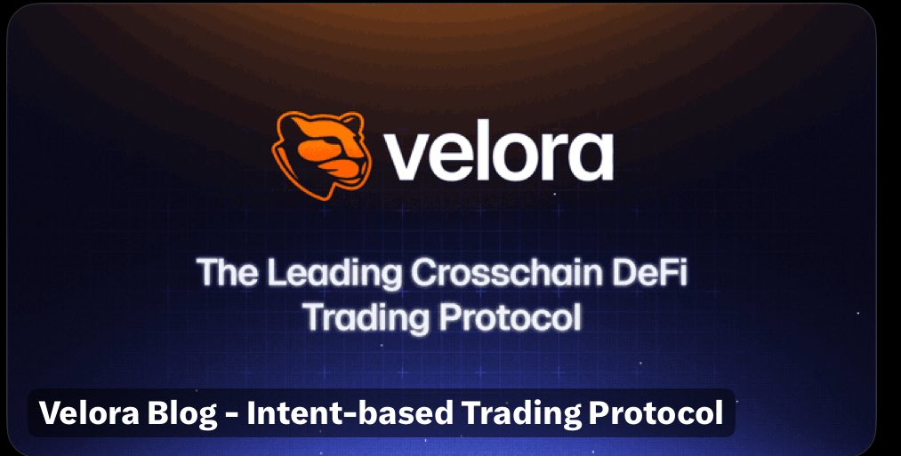 In a world where most DEXs make trading a hassle with high fees and slow execution, <a href="/VeloraDEX/">Velora (formerly ParaSwap)</a> is here to change the game.

With intent-based trading, you simply state your goal,like swapping 100 USDC for ETH and Velora will automatically find the most efficient route across 160+