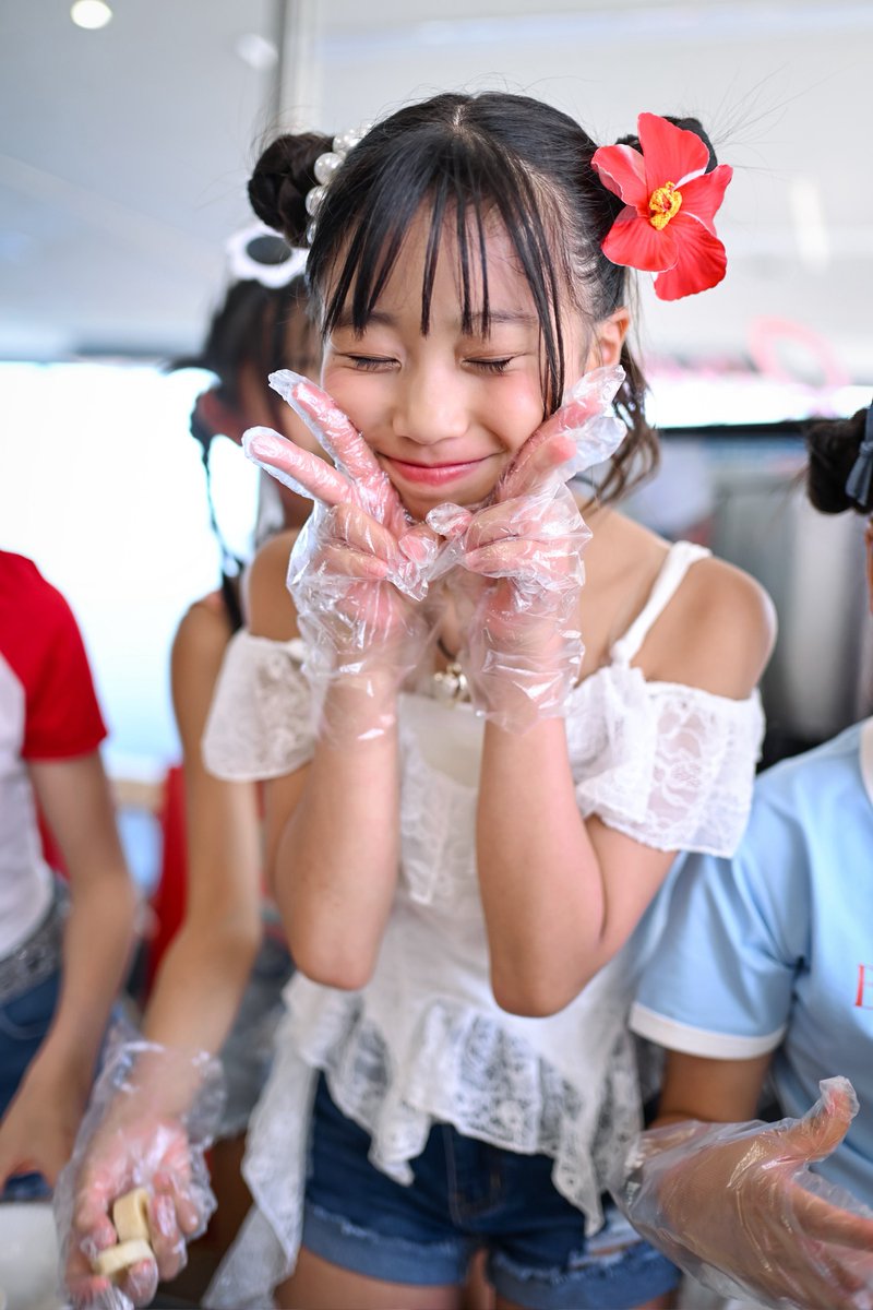 2025.8.3 天神娘 小島かえでちゃん ほっぺたふくれたハムスターかえ