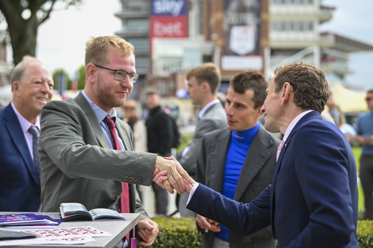 yorkracecourse's tweet photo. Jockey signings today with @WilliamBuickX and Ryan Moore.
Did you get an autograph?
#underjockeysorders https://t.co/fMY8mW0qyo