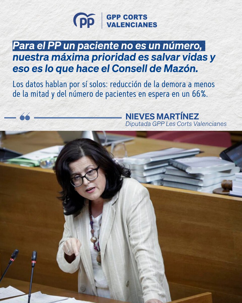 🔵Los datos reflejan el compromiso del Consell de <a href="/carlos_mazon_/">Carlos Mazón</a> con la atención prioritaria de los casos más críticos y una mejora directa en la calidad asistencial, basándose en criterios sanitarios y no estadísticos.

➡️Mientras el Botànic maquillaba las listas de espera y