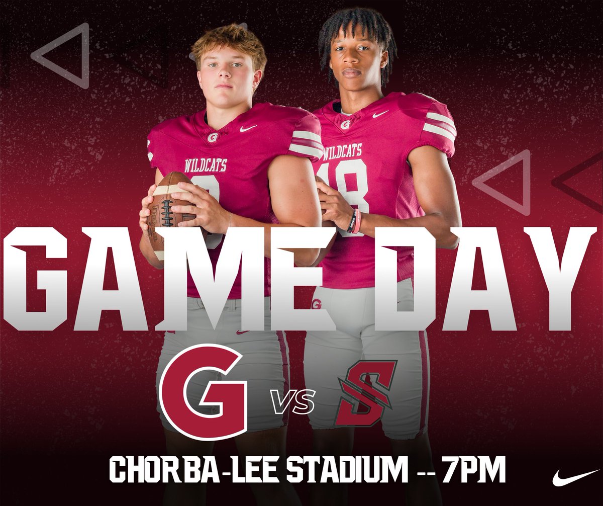 GAMEDAY!!! <a href="/GWildcatsfball/">GuntersvilleFootball</a> host Southside. Kickoff at 7. Tickets on GoFan.
