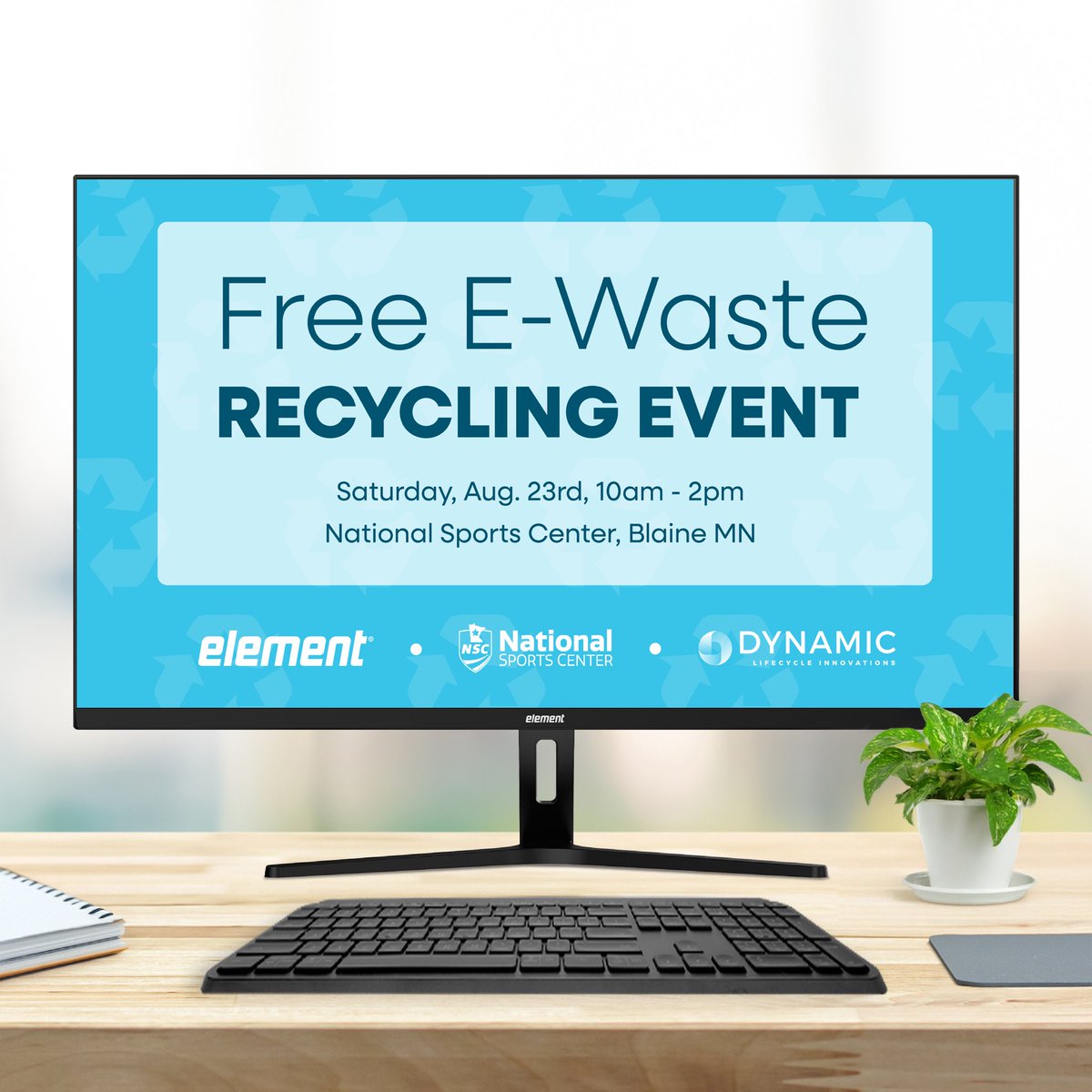 Looking to get rid of old electronics? Come recycle them at the NSC tomorrow! 💻👇
📍Lot J
⏰ 10am-2pm