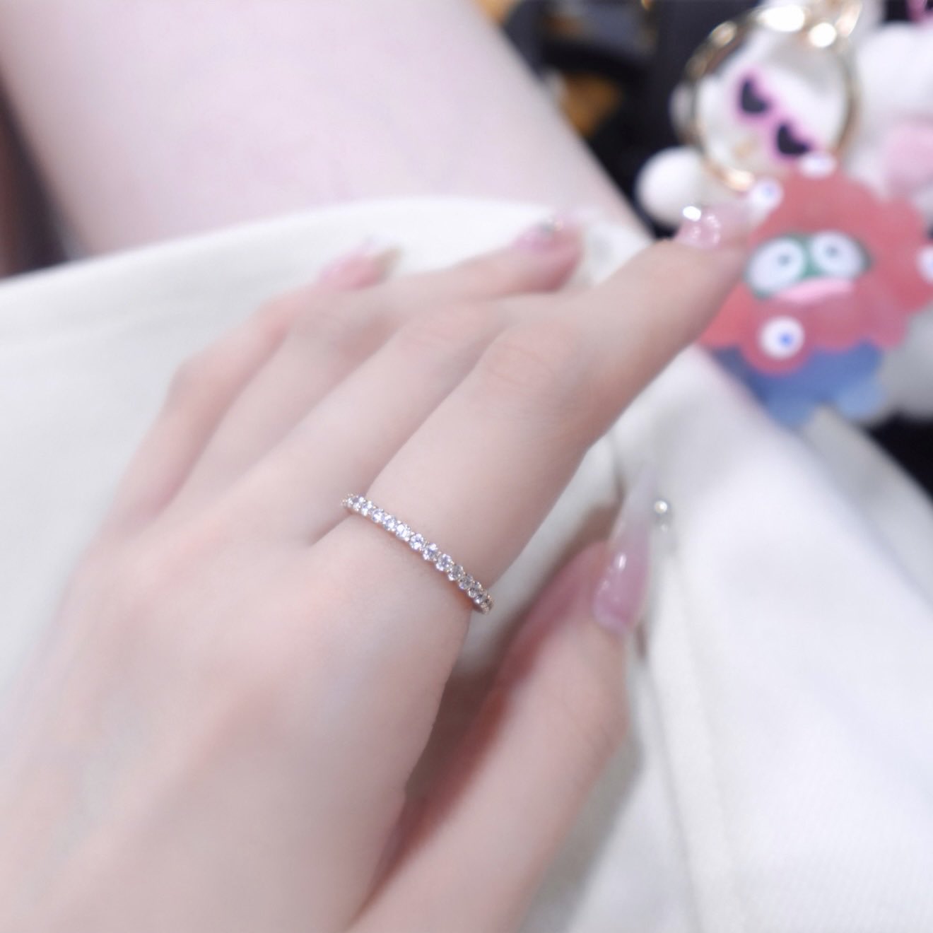美品　マジックボール　ピンクゴールド　おまけ付き K10 ピンクゴールド ダイヤモンド ハート リング – Milluflora