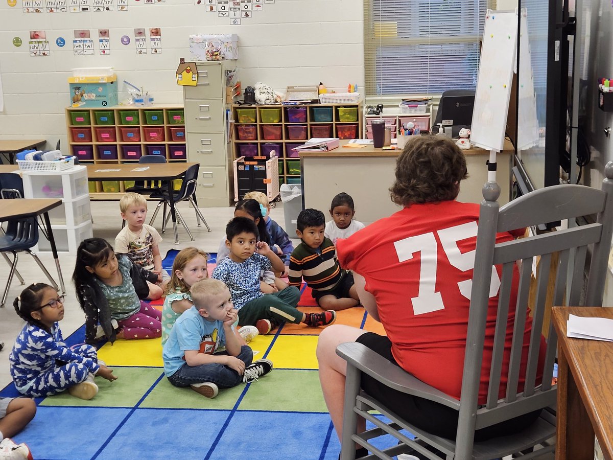 Steve Sapere (@championsforli1) on Twitter photo Cruising the halls and spreading joy, our <a href="/WarriorsCHS/">CHS Warrior Football</a> football players shared some stories with their friends at <a href="/R_M_Moore_Elem/">R M Moore</a> this morning. No better way to start off gameday!
<a href="/CHS_Warriors/">Cherokee HS Warriors</a> <a href="/CcsdMedia/">MediaCCSD</a> <a href="/CherokeeSchools/">Cherokee Co. Schools</a> Cruising the halls and spreading joy, our <a href="/WarriorsCHS/">CHS Warrior Football</a> football players shared some stories with their friends at <a href="/R_M_Moore_Elem/">R M Moore</a> this morning. No better way to start off gameday!
<a href="/CHS_Warriors/">Cherokee HS Warriors</a> <a href="/CcsdMedia/">MediaCCSD</a> <a href="/CherokeeSchools/">Cherokee Co. Schools</a>